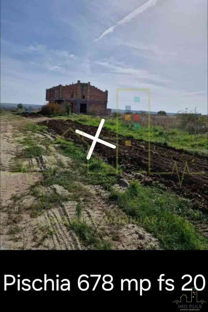 Teren intravilan Pischia. 678 mp...